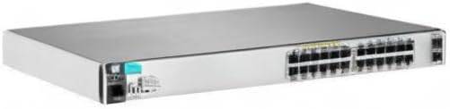 HP 2530-24G-PoE+ Switch by Beaver Computer showing front panel with 24 Ethernet ports and Power over Ethernet+ capabilities