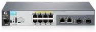 HP 2530-8-PoE+ Switch by Beaver Computer with multiple Ethernet ports and LED indicators on a white background.