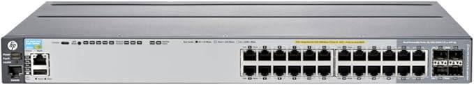 HP 2920-24G-POE+ Switch by Beaver Computer, front view showing ports and LED indicators on a network switch.