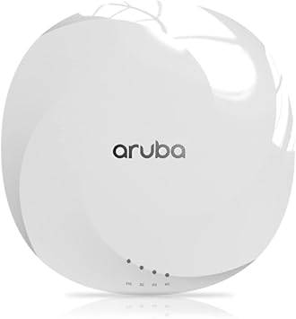 HP Aruba AP-635 US Campus Access Point by Beaver Computer, showing the sleek black wireless networking device with ports and antennas.