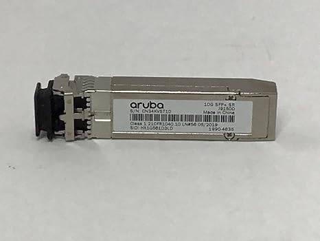 HP J9150D Aruba - SFP+ transceiver module - 10 GigE - 10GBase-SR - SFP+ / LC multi-mode - up to 984 ft - for HPE Aruba 2540 48, 2920, 2930M 24, 2930M