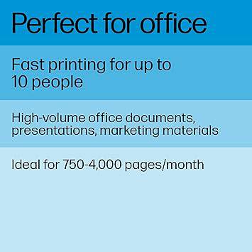 HP Laserjet Pro MFP 4101fdn Printer, Print, scan, Copy, fax, Fast speeds, Easy Setup, Mobile Printing, Advanced Security, Best for Small Teams, Ethernet/USB only