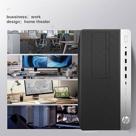 HP ProDesk 600 G3 Mini Tower Desk top PC i7-7700 Up to 4.20GHz 16GB RAM 512GB SSD + 1TB HDD HDMI Built in Wi-Fi & BT DVD-RW Dual Monitor Support Wireless Keyboard & Mouse Windows 11 Pro (Renewed)