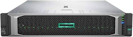 HP ProLiant DL380 Gen 10 Business Server Computer, 2 Intel Silver 4110 8 Core CPUs, 64GB RAM, 7.2TB Enterprise SAS HDDs, RAID (Renewed)