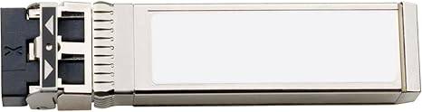 HPE 10GBASE-T SFP+ RJ45 transceiver by Beaver Computer, 300m Ethernet fiber optic module, single pack, for high-speed networking.