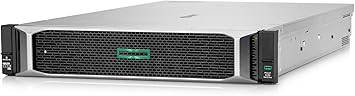 HPE DL380 G11 server with 4410Y processor and MR408I-O network card, featuring a black metal chassis and front panel ports.