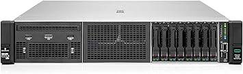 HPE DL380 G11 server with 4410Y processor and MR408I-O network card, featuring a black metal chassis and front panel ports.