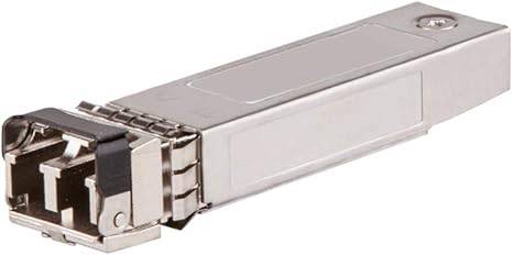 HPE Networking Instant On 10G SFP+ LC LR transceiver for single-mode fiber, up to 10 km, shown in the image.