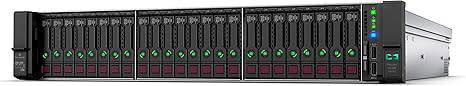 HPE ProLiant DL380 Gen10 Rack Server with one Intel® Xeon® 4210 Processor, 32 GB Memory, and 8 Small Form Factor (SFF) Drive Bays
