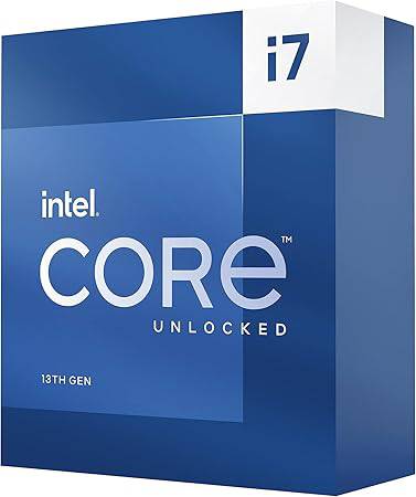 Intel Core i7-13700K desktop processor with 16 cores, 30MB cache, and up to 5.4 GHz clock speed, shown in the image.