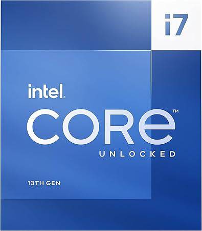 Intel Core i7-13700K desktop processor with 16 cores, 30MB cache, and up to 5.4 GHz clock speed, shown in the image.