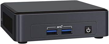Intel NUC 11 Pro NUC11TNKi7 barebone system with socket BGA-1449, Core i7-1165G7 quad-core processor, 64GB DDR4 RAM.