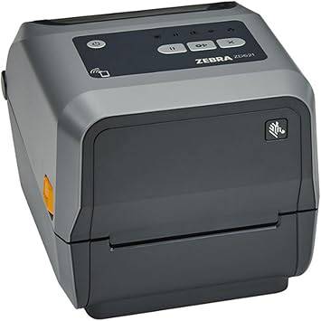 Beaver Computer JetSet Zebra ZD621 thermal transfer and direct thermal printer with USB, Ethernet, serial, Bluetooth, and included software.