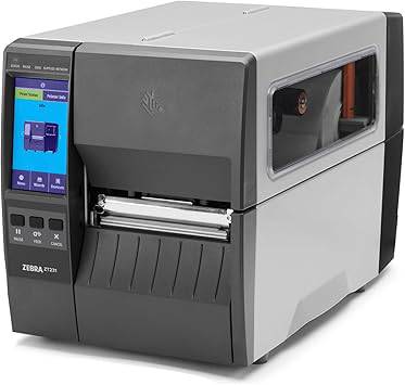 JetSet Label Zebra ZT231 thermal transfer and direct thermal printer with USB, serial, Ethernet, Bluetooth, and tear bar.