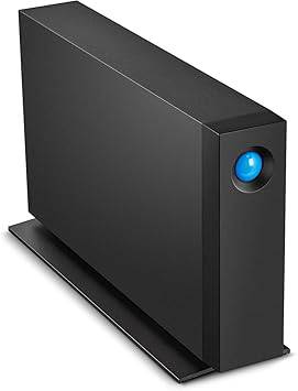 LaCie d2 Professional 14TB External Hard Drive Desktop HDD – USB-C USB 3.1 Gen 2, 7200 RPM Enterprise Class Drives, for Mac and PC Desktop, 1mo Adobe CC All Apps plan, Rescue Services (STHA14000800)