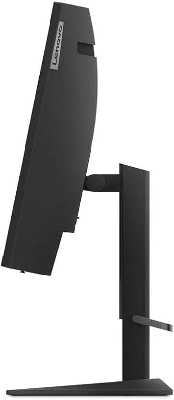 Lenovo G32qc-10 31.5-inch QHD curved gaming monitor with narrow bezels, adjustable stand, HDMI, DisplayPort, and AMD FreeSync.
