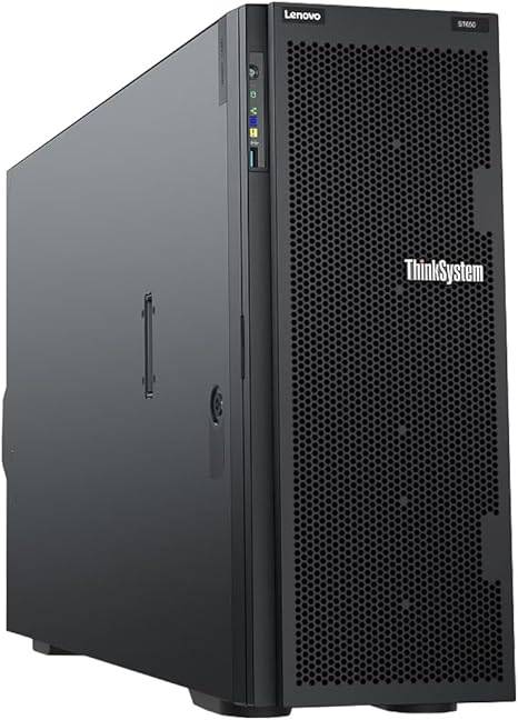 Lenovo ThinkSystem ST650 Tower Server Bundle with dual Intel Xeon Silver, 64GB DDR4, 1TB SSD, 12TB HDD, RAID, Windows Server 2016