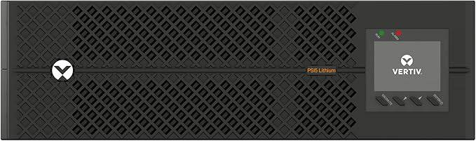Liebert PSI5 Lithium-Ion Short-Depth 3kVA 2700W 120V 3U Rack/Tower Line Interactive UPS - PSI5-3000SRT120LI