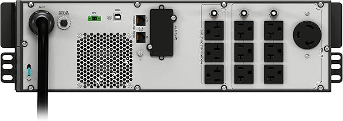 Liebert PSI5 Lithium-Ion Short-Depth 3kVA 2700W 120V 3U Rack/Tower Line Interactive UPS - PSI5-3000SRT120LI