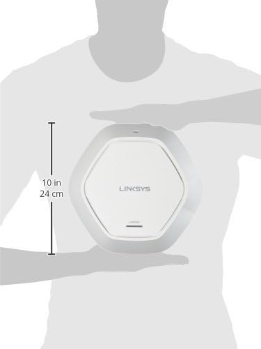 Linksys LAPN300: Wireless Business Access Point, Wi-Fi, Single Band 2.4 GHz N300, PoE, Range Extension via WDS and Workgroup Bridge (White)