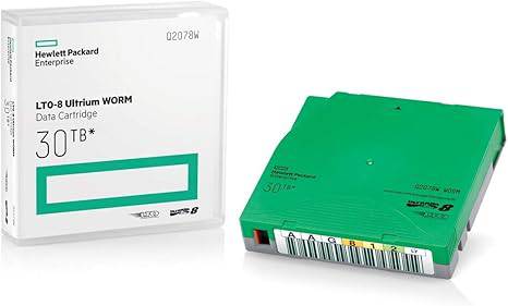 Beaver Computer LTO-8 Ultrium 30TB data tape in protective cartridge, designed for high-capacity data storage and backup.