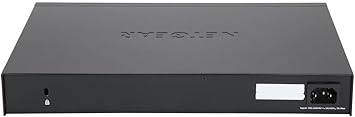 Beaver Computer Netgear 26-Port Gigabit Ethernet Smart Managed PoE Switch with 24 PoE+ ports and 2 SFP ports, desktop or rackmount.