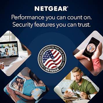 NETGEAR Orbi Tri-Band WiFi 6 Mesh Network System (RBK762S) – Router + 1 Satellite Extender, Security Features, Up to 5.4 Gbps, Covers up to 5,000 sq. ft, 75 Devices, Free Armor Security - RBK762S