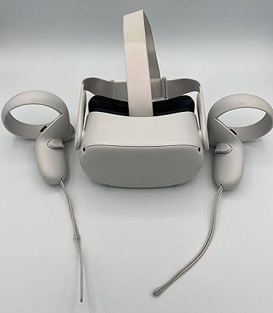 Oculus Quest 2 Advanced All-in-One Virtual Reality Gmaing VR Headset 128GB Set, White