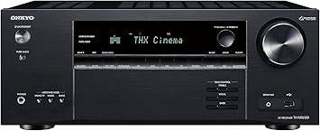 Onkyo TX-NR6100 7.2 Channel 8K Smart AV Receiver - THX Certified, Works with Sonos Certified, and Ultimate 4K Gaming Experience - TX-NR6100