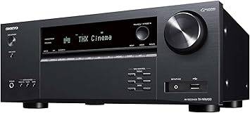 Onkyo TX-NR6100 7.2 Channel 8K Smart AV Receiver - THX Certified, Works with Sonos Certified, and Ultimate 4K Gaming Experience - TX-NR6100