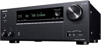 Onkyo TX-NR696 Home Audio Smart Audio and Video Receiver, Sonos Compatible and Dolby Atmos Enabled, 4K Ultra HD and AirPlay 2 (2019 Model),Black - TX-NR696