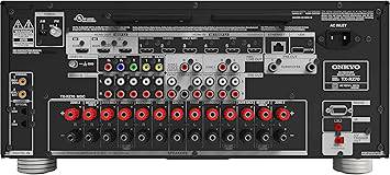 Onkyo TX-RZ70 11.2-Channel AV Receiver - 140 Watts Per Channel, Dirac Live Out of Box, Works with Sonos Certified, THX Certified and More - TXRZ70BMDC