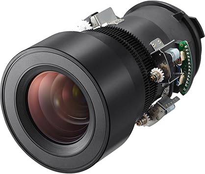 Beaver Computer Optional Lens 1.3-3.02:1 for NP41ZL, close-up view showing adjustable lens with mounting hardware.