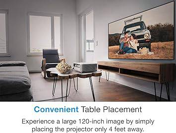 Optoma GT780 Short Throw Projector for Gaming & Movies | HD Ready 720p + 1080p Support | Bright 3800 Lumens for Lights-on Viewing | 3D-Compatible | Speaker Built in - GT780