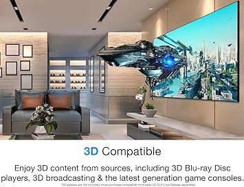 Optoma H190X Affordable Home & Outdoor Movie Projector, HD Ready 720p + 1080p Support, 3D-Compatible, Speaker Built in - H190X - E9PX7D701EZ2