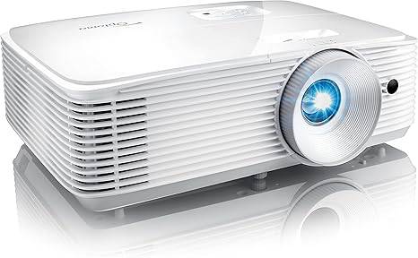 Optoma W335 WXGA DLP Professional Projector | Bright 3800 Lumens | Business Presentations, Classrooms, or Home | 15,000 hour lamp life | Speaker Built In | Portable Size