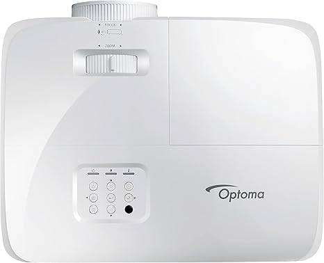 Optoma W335 WXGA DLP professional projector with built-in speaker, 3800 lumens brightness, portable size, suitable for business and classroom use.