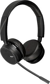 Plantronics Voyager 4200 UC Series Bluetooth headset with over-ear design and microphone, suitable for professional calls.