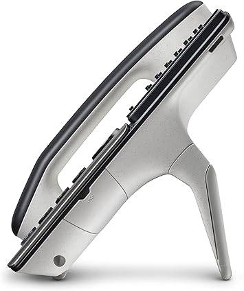 Poly Edge E500 IP Desk Phone by Plantronics and Polycom with 12-line keys, text-to-speech, and accessibility features for hybrid work.