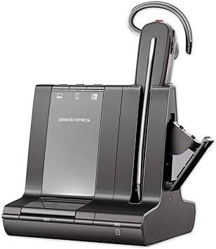 Beaver Computer Poly Savi 8200 Office Series headset with adjustable headband and microphone for professional communication.