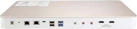 QNAP HS-453DX-8G-US Silent and Fanless Multimedia NAS with 8GB RAM, Hybrid Storage Structure, 10GbE connectivity, and HDMI 2.0 4K Output - HS-453DX