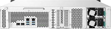 QNAP TS-1232PXU-RP-4G 12 Bay High-Speed SMB Rackmount NAS with Two 10GbE and 2.5GbE Ports, Redundant PSU