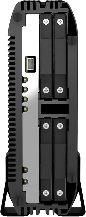 QNAP TS-410E4-Bay Intel Quad-core CPU Fanless & Silent SSD NAS with 2.5GbE & 8GB RAM - TS-410E-8G