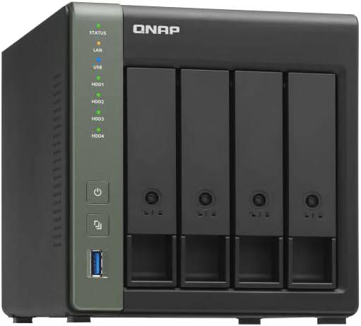 QNAP TS-431X3 4 Bay High-speed NAS with One 10GbE and 2.5 GbE Port - TS-264-8G-US