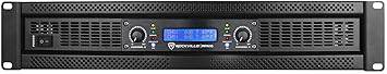 Rockville RPA16 10,000 Watt 2 Channel Power Amplifier Pro/DJ Amp+Speakon Cables - RPA16+(2) RCSS1425