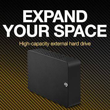 Seagate Expansion 18TB External Hard Drive HDD - USB 3.0, with Rescue Data Recovery Services (STKP18000400)