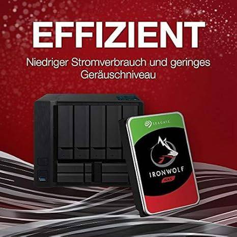 Seagate IronWolf Pro 10TB NAS internal hard drive, 3.5-inch SATA, 7200 RPM, 256MB cache for RAID storage and data recovery.