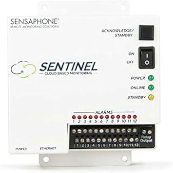 Sensaphone Sentinel Cloud-Based Remote Monitoring for Up to 12 Inputs