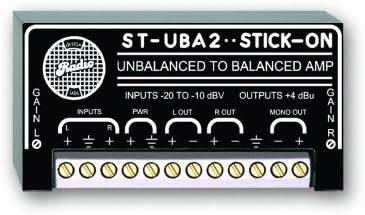 ST-UBA2 Unbalanced to Balanced Amplifier With Separate Dual-LED VU Metering