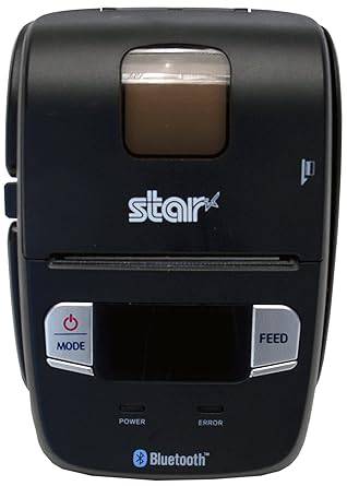 Star Micronics SM-L200 Compact and Portable Bluetooth Receipt Printer with Tear Bar - Supports iOS, Android, Windows - SM-L200-UB40 - 39633000